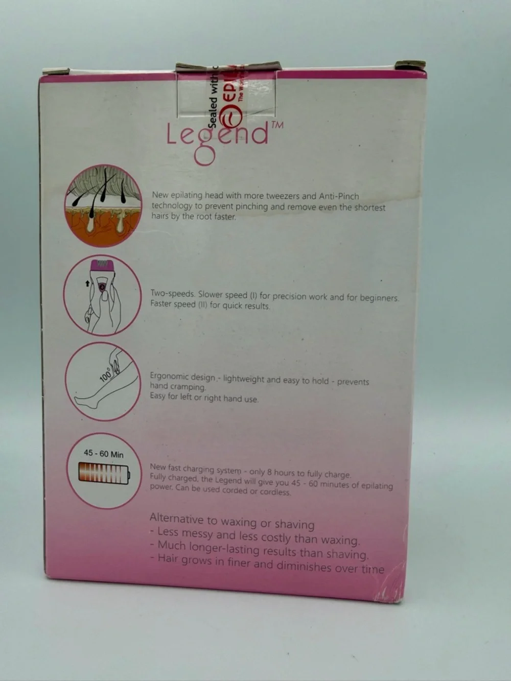 Epilady Legend Rechargeable Epilator